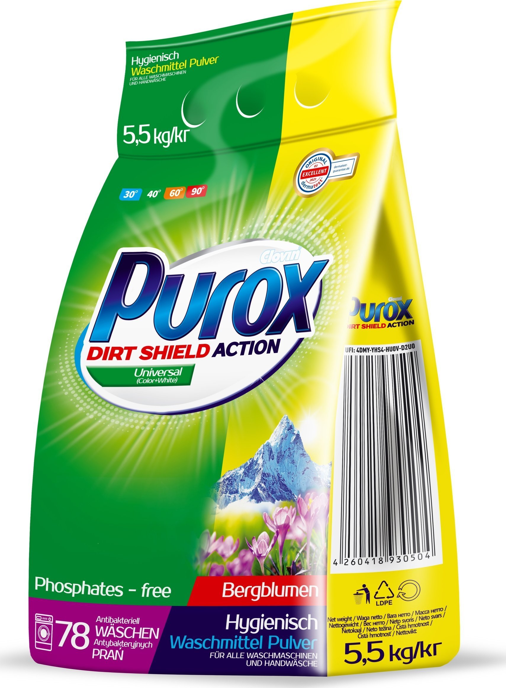 Purox Proszek do prania Universal 5,5kg