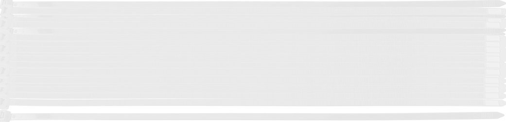 Neo Opaski zaciskowe EXTREME 9.0 × 550 mm, białe, 50 szt.