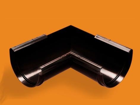 Wavin Narożnik zewnętrzny Kanion 100x100/90 PVC grafitowy (3060352309)