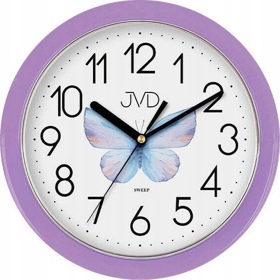 JVD Zegar ścienny JVD HP612.D11 cichy mechanizm 25 cm .