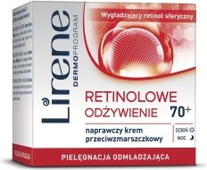 Lirene PIELĘGNACJA ODMŁADZAJĄCA ODŻYWIENIE 70+ KREM NA DZIEŃ I NA NOC