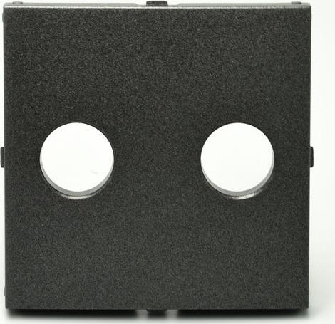 Efapel EFAPEL AQUARELLA ELEMENT CENTRALNY DO GNIAZDA GŁOŚNIKOWEGO GRAFIT 90713 TIS