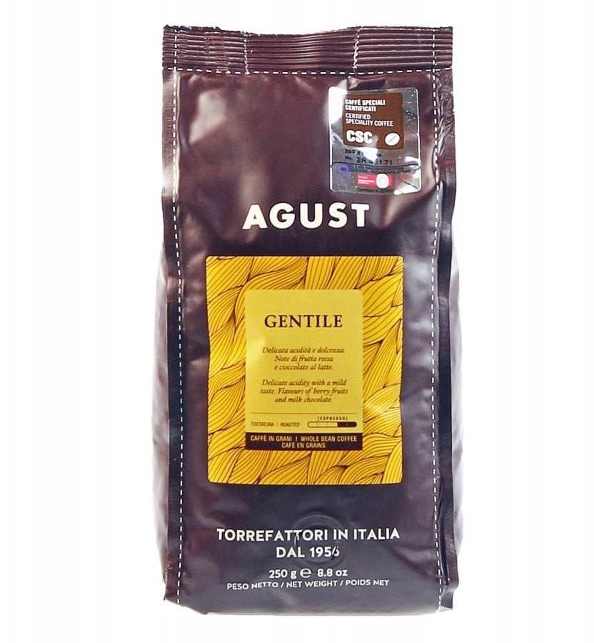 Kawa mielona Agust Kawa mielona Gentile 100% Arabica 250g