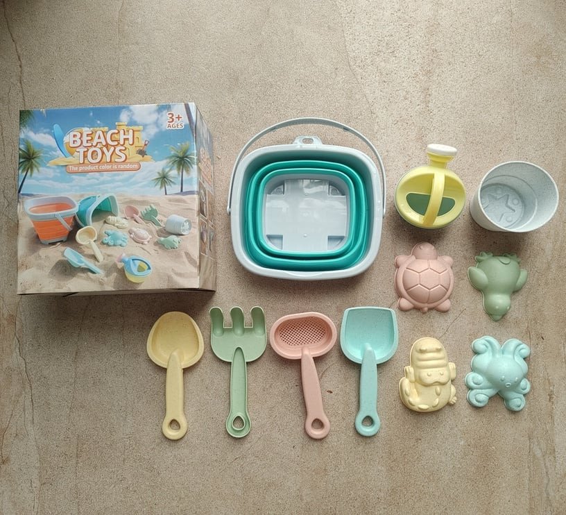 TOY BEACH SET WITH A BUCKET LAS11-B