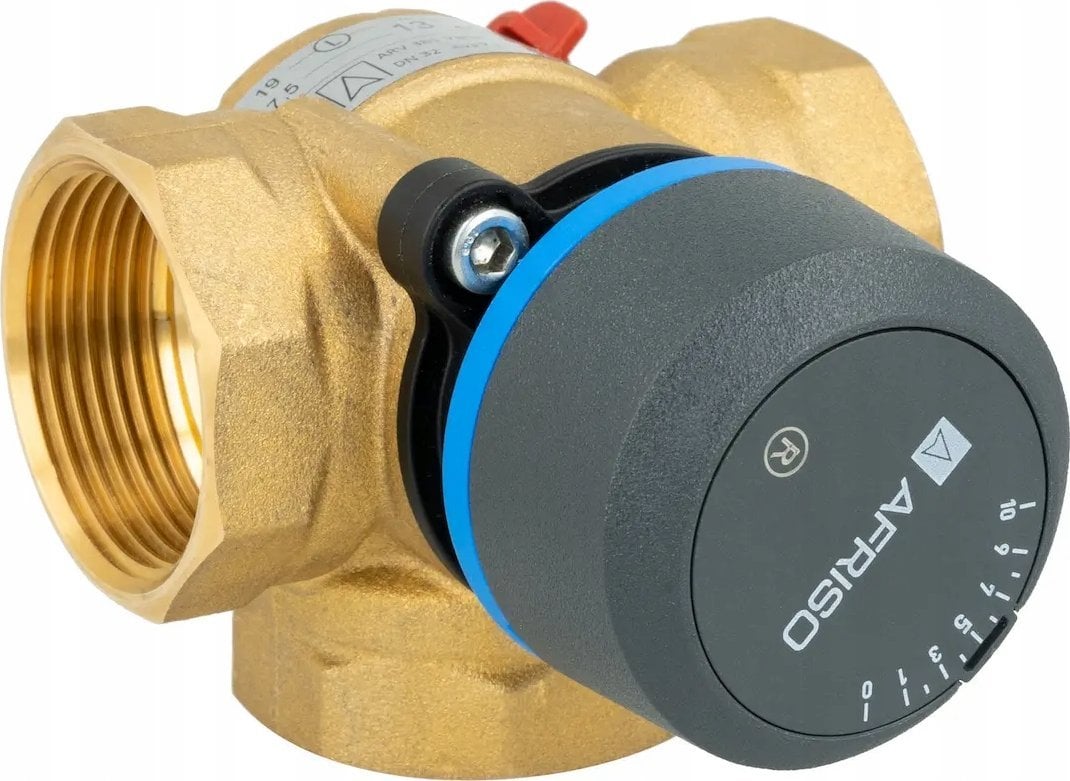Afriso Zawór mieszający 3-drogowy obrotowy ARV 385 Vario ProClick, DN32, Rp1 1/4", Kvs 7,5-19