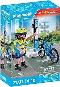 Figurka Playmobil Action Heroes 71732 Rowerowy patrol policji