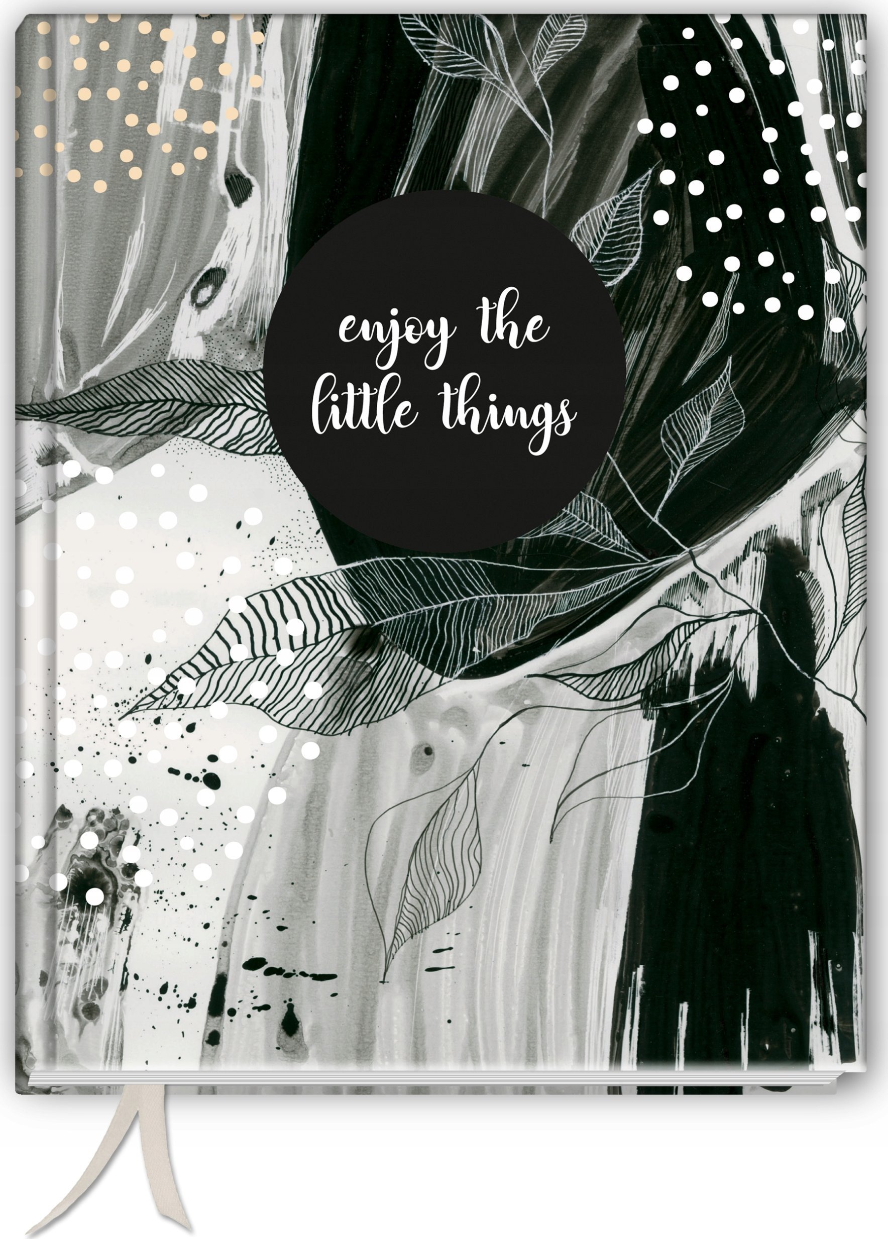 TadaPlanner Bullet journal szyty 214 stron TaDaPlanner notatnik A5 w kropki pamiętnik