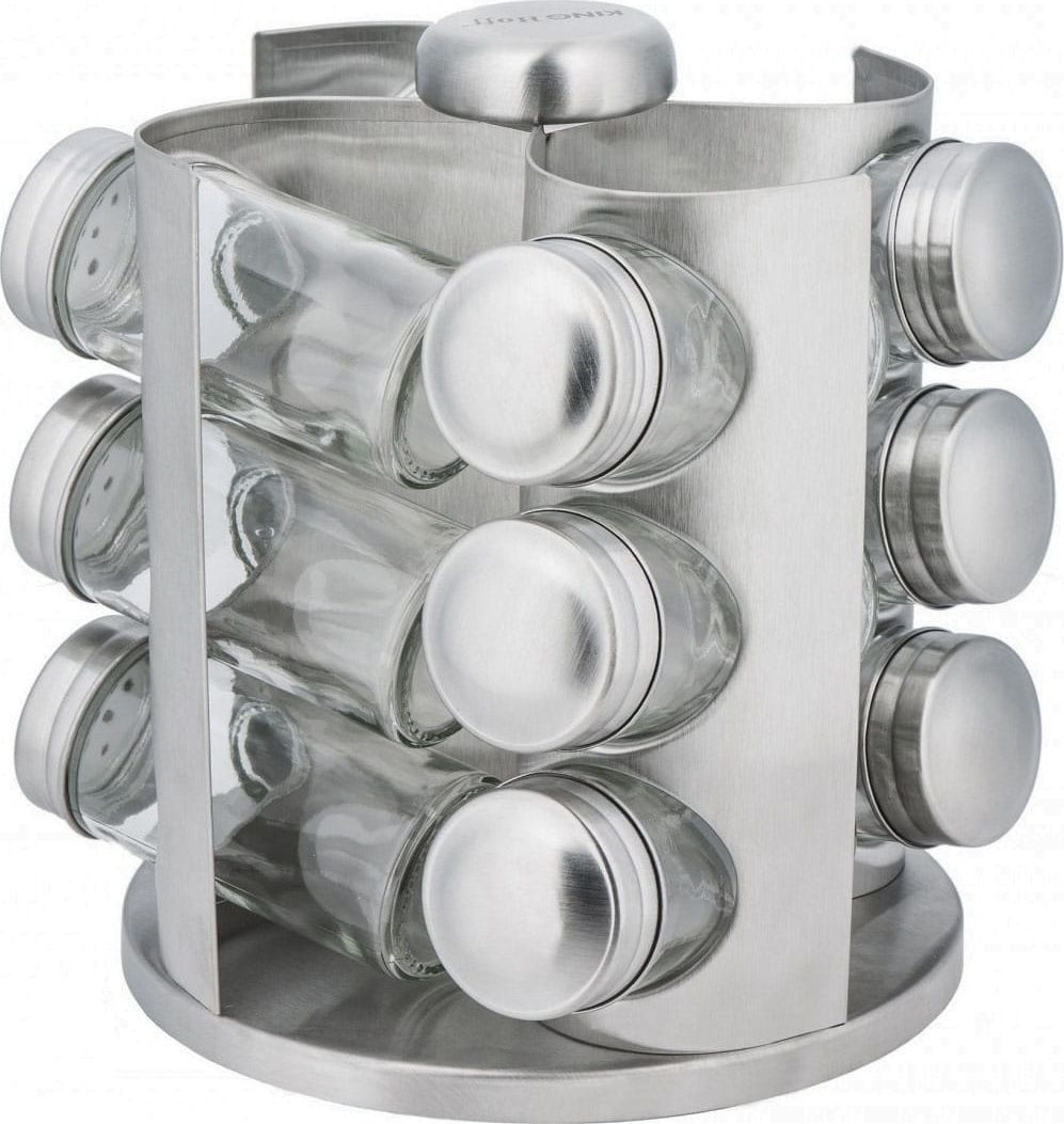 KingHoff ZESTAW POJEMNIKÓW NA PRZYPRAWY 13 ELE. KINGHOFF [KH-4005]