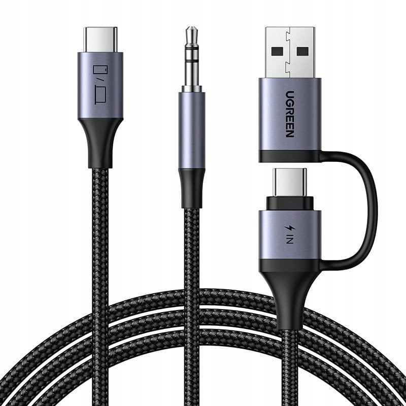Karta dźwiękowa UGREEN CM772 USB-C / 3.5mm + USB-C/A