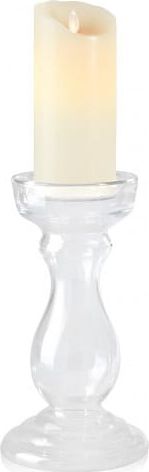 Sompex Świecznik ze szkła SOMPEX Victoria 28.5 x 15.2 cm