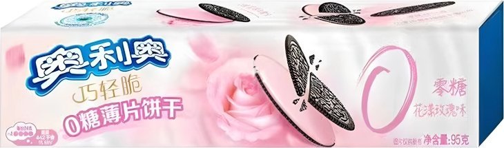 Oreo Ciasteczka bez cukru Thin Rose 0 Sugar 95g -