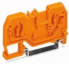 Wago Złączka szynowa 2-przewodowa 2,5mm2 pomarańczowa (280-902)