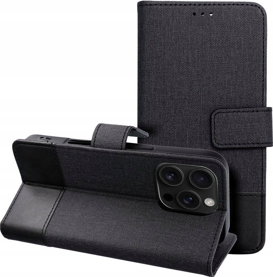 OEM Kabura GOMMA Book do SAMSUNG A51 czarny