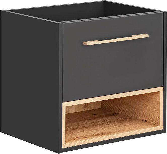 Elior Podwieszana szafka łazienkowa pod umywalkę - Ketris 3X 60 cm