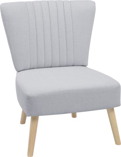 Beliani Fotel szary VAASA