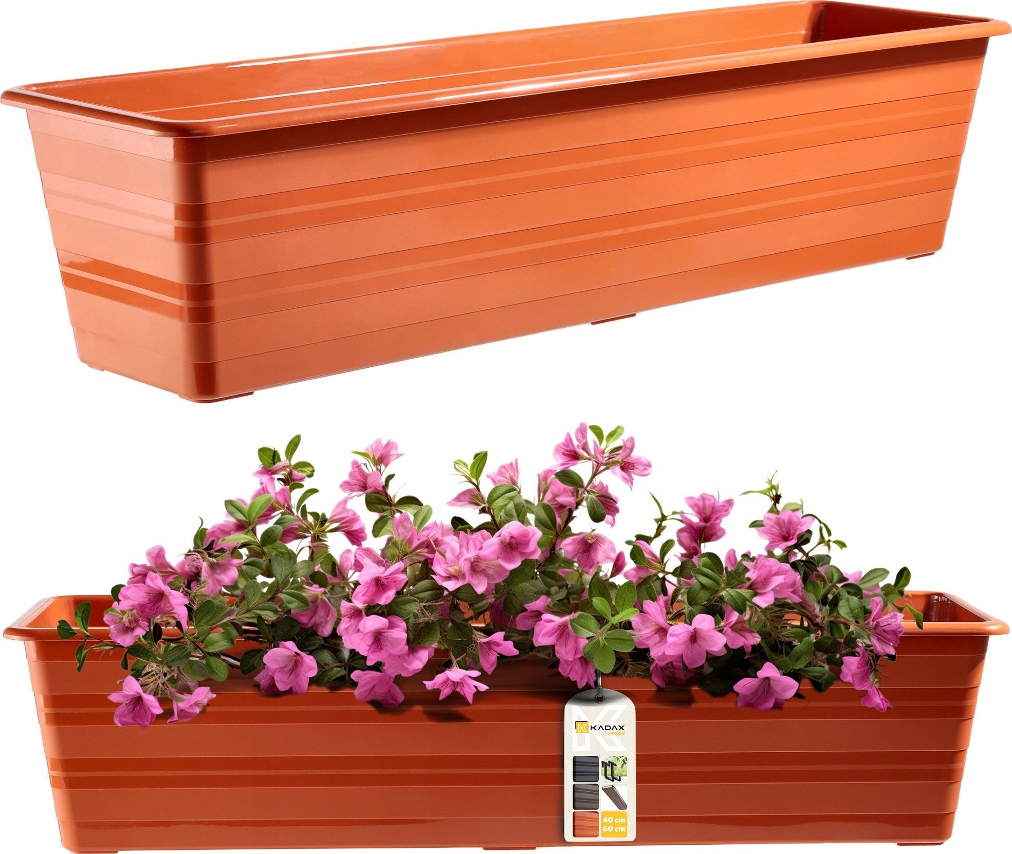 Kadax KADAX Doniczka Balkonowa 60cm Skrzynka Na Kwiaty