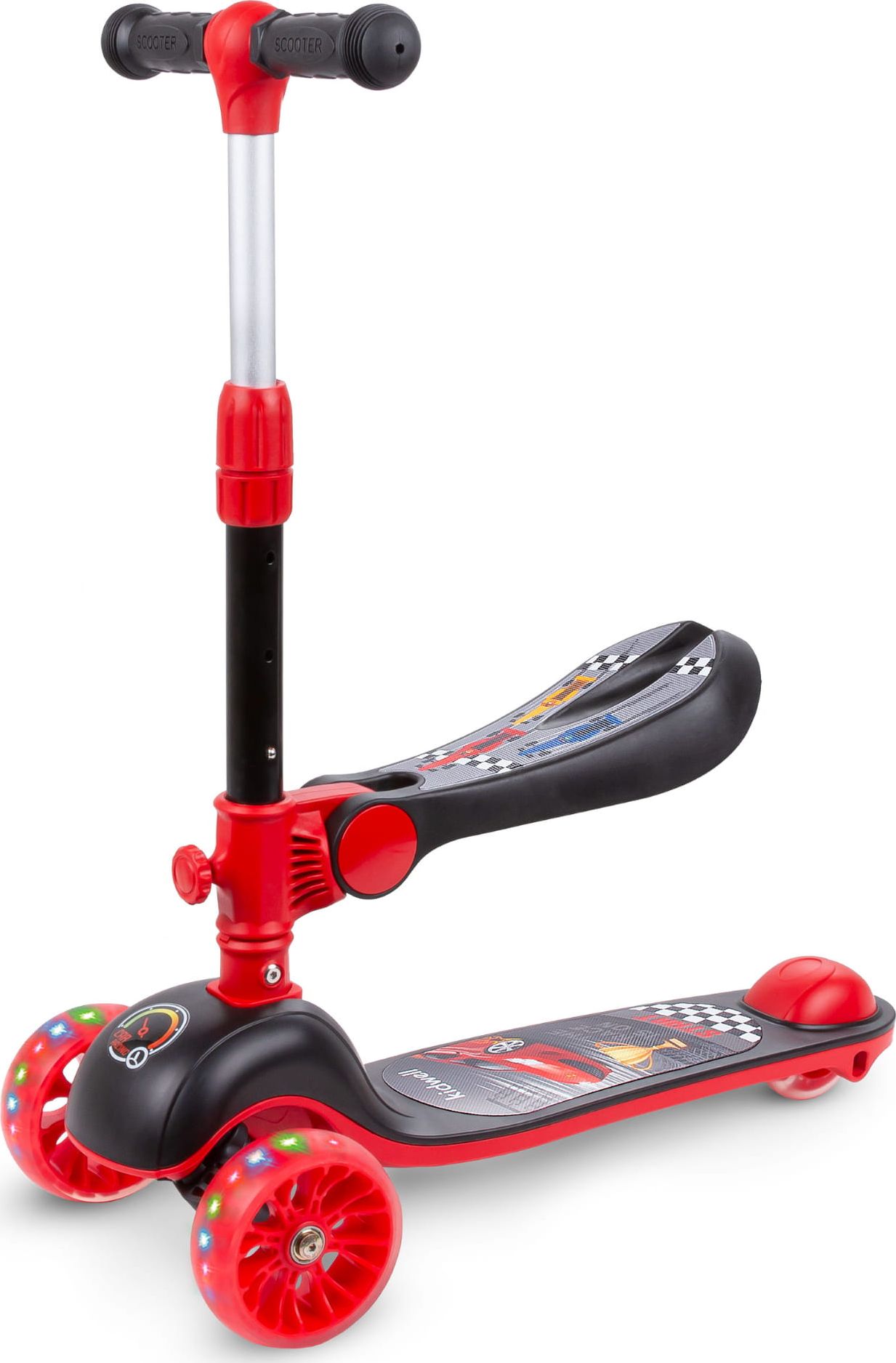 Hulajnoga Kidwell Rimba Czerwony (HUBARIM01A2)