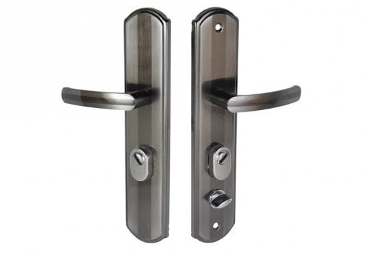 DOOR HANDLE PUNTO LEFT SIDE NICKEL 68MM
