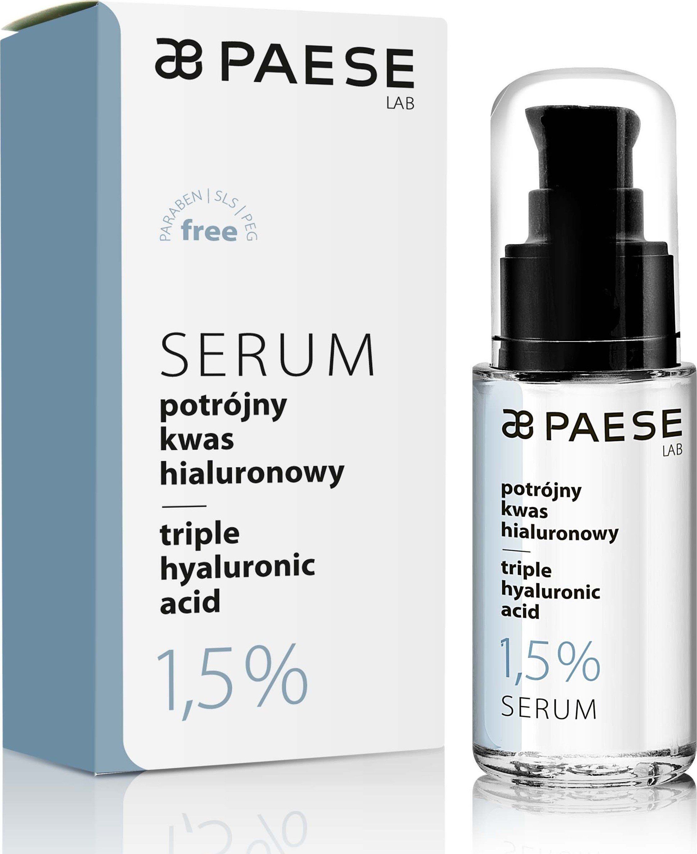 Paese Serum do twarzy z kwasem hialuronowym 30ml