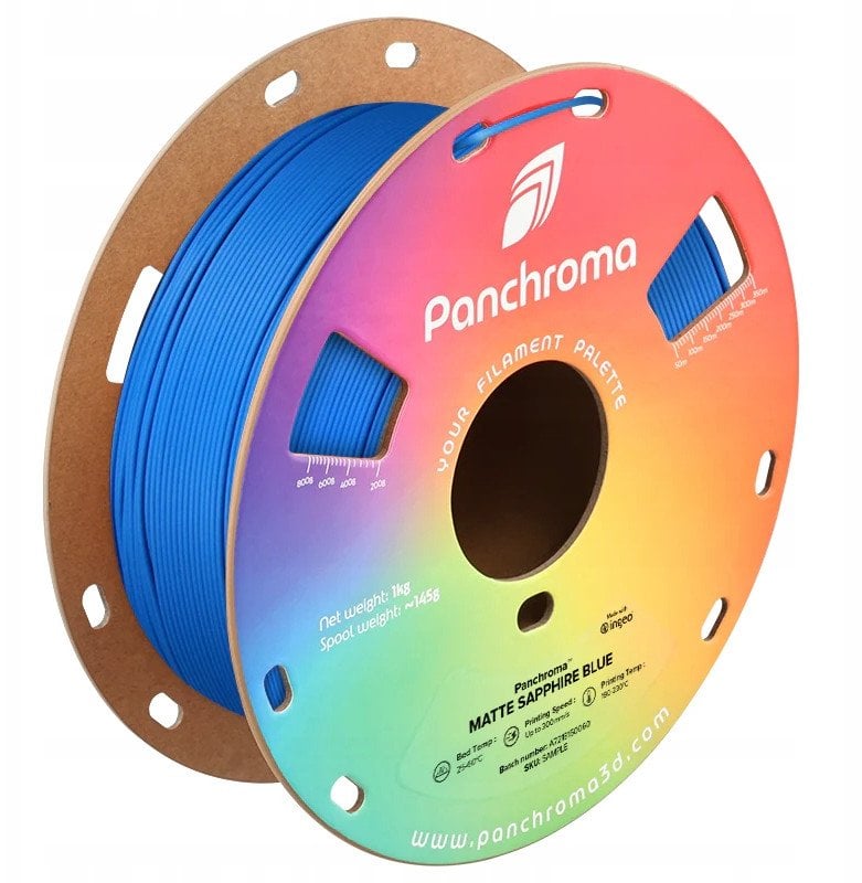 Polymaker Filament Panchroma PLA 1,75mm, 1kg - Sapphire Blue}