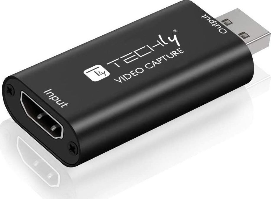 Adapter USB Techly USB - HDMI Czarny (I-USB-VIDEO-1080TY)