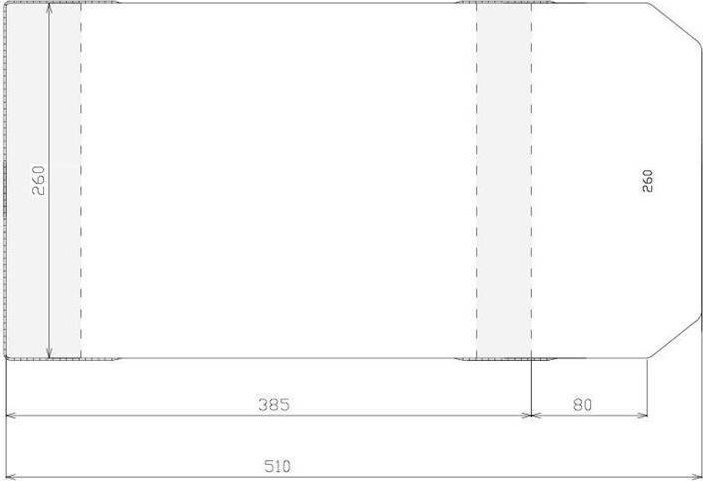 Sztapel Okładka regulowana 260x465mm (50szt)