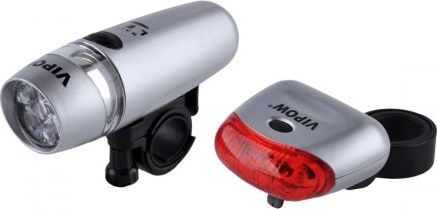 Rebel Komplet świateł do roweru VIPOW