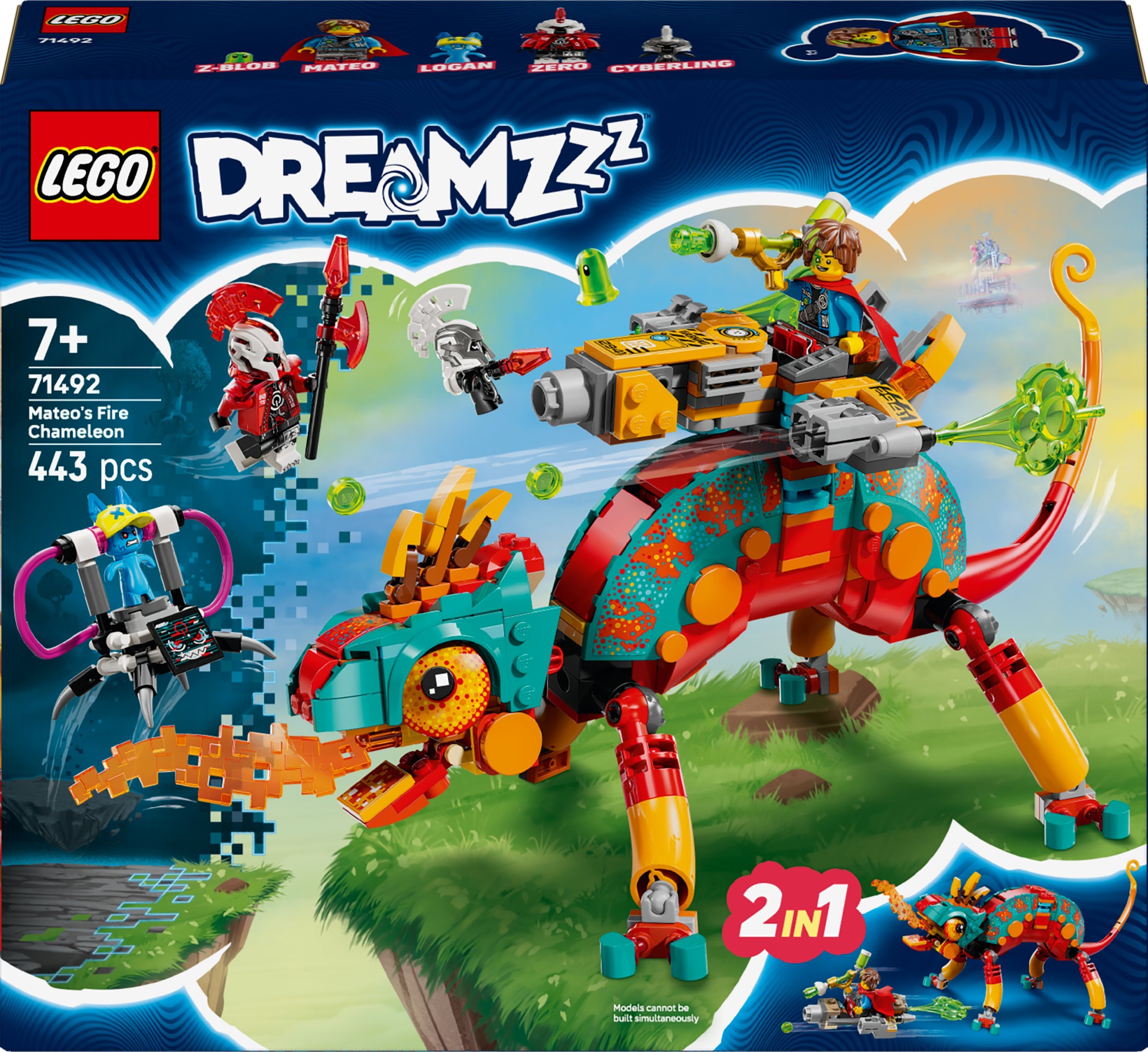 LEGO DREAMZzz Ognisty kameleon Mateo (71492)