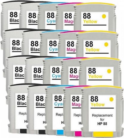 Tusz HP 20x Tusz Do HP 88XL 69/28ml CMYK