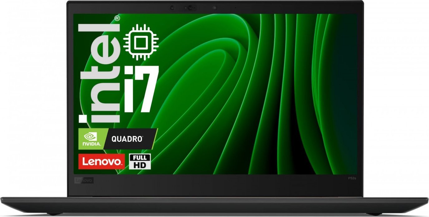 Laptop Lenovo Thinkpad P52s i7-8650U 16GB 512GB SSD Quadro P500 FHD IPS Win11 Pro