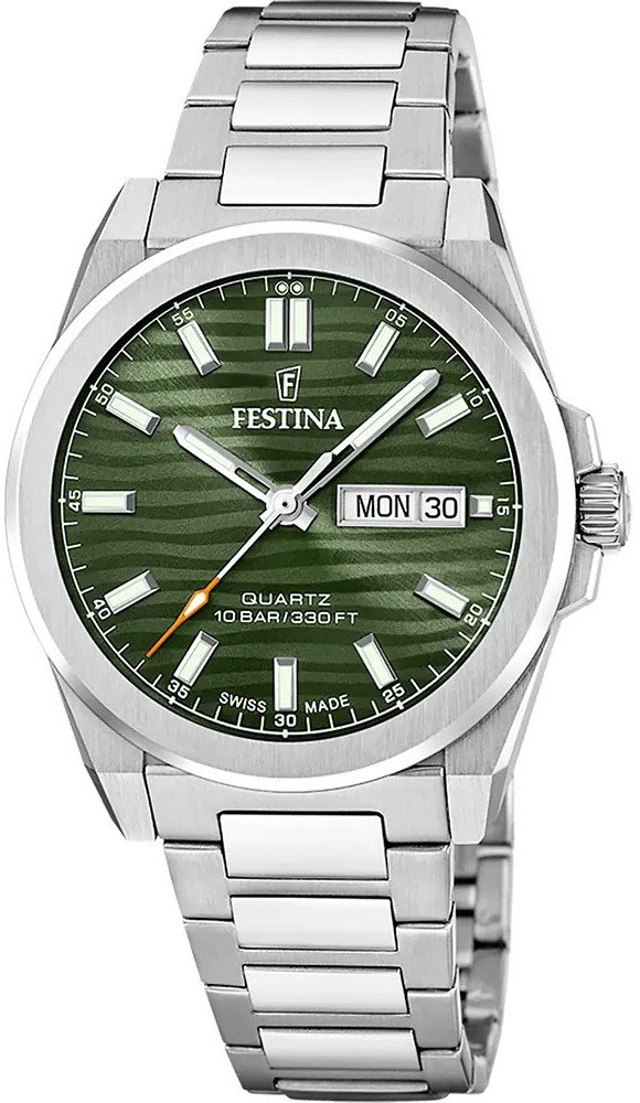 Zegarek męski Festina F20073-4 srebrny
