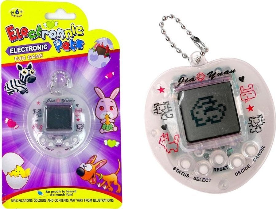 Gra Elektroniczna Tamagotchi Zwierzątko Biała