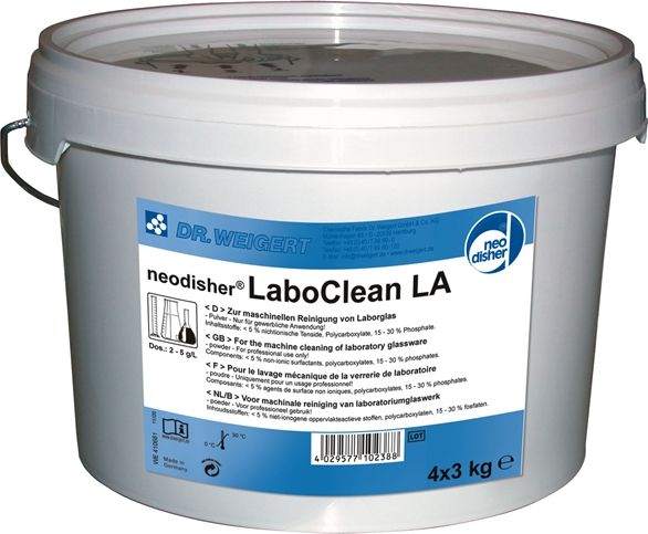 Neodisher Neodisher LaboClean LA - Proszek do mycia szkła laboratoryjnego i zabrudzeń oleistych - 3 kg