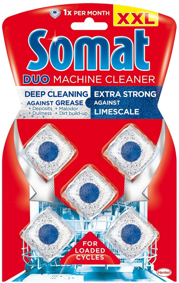 DISHW CLEANER SOMAT MACHINE CLEANER 5PCS