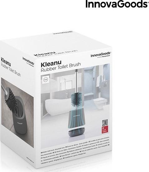 InnovaGoods Szczotka do WC stojąca szary (V0103258)