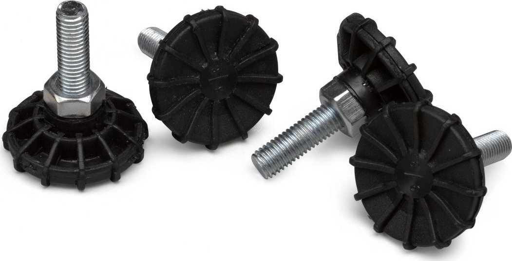 Equip Equip Füße für Serverschränke 4Stk 60mm schwarz