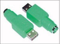 Adapter USB MicroConnect USB - PS/2 Zielony (USBAPS2F)
