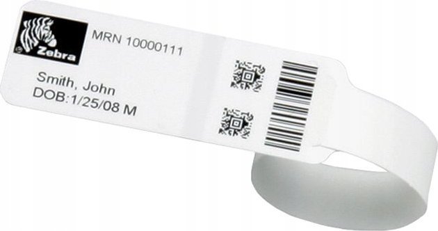 Zebra Wristband, Synthetic,