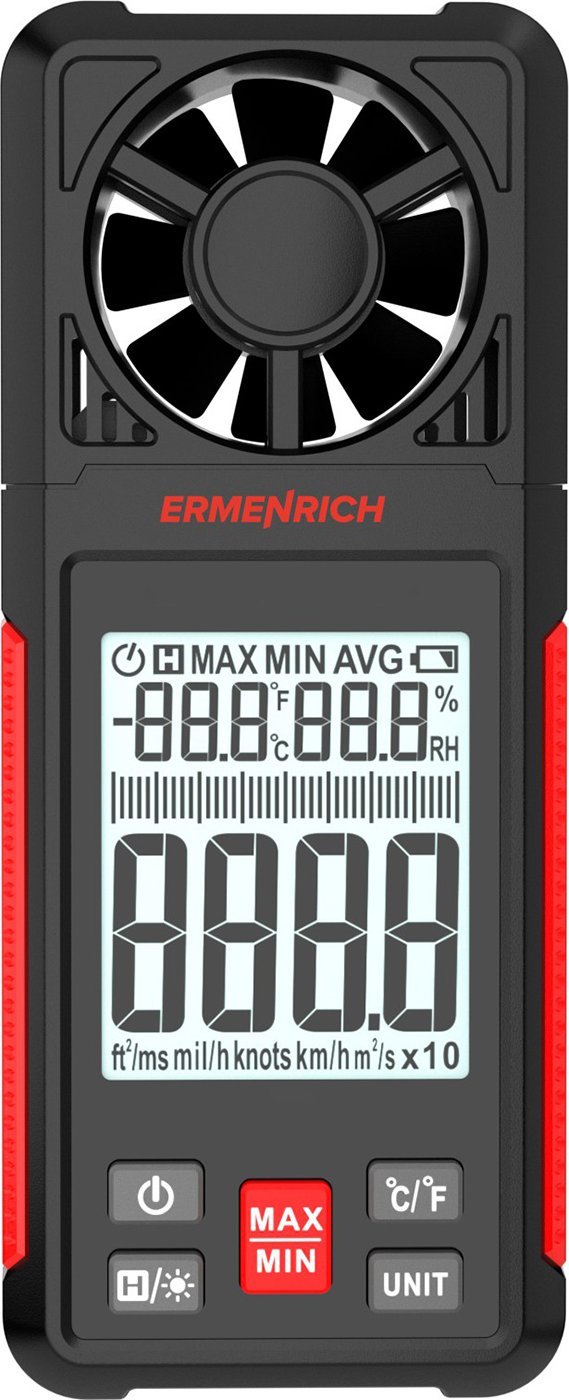 Ermenrich Wiatromierz cyfrowy Ermenrich Seek DN10