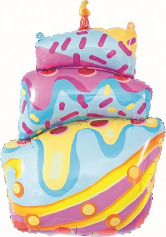 GoDan Balon foliowy Tort z lukrem Godan