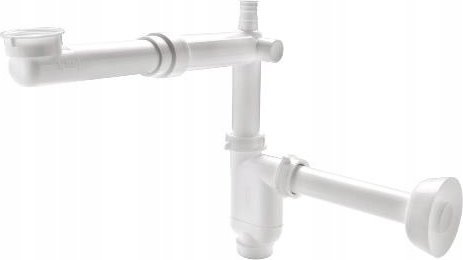 Syfon 17040 PÓŁSYFON UMYWALKOWY LOCO - TELESKOP. RAMIĘ REGUL.180 - 220 MM FI 32 // SUT.BS.A.32-LOCO