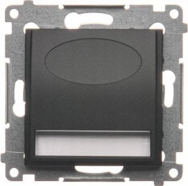 Kontakt-Simon Simon 54 Oprawa oświetleniowa LED 14V DC 0.42 W białe ciepłe 3100 K czarny mat !Wymagany zasilacz 14V DOS14.01/49