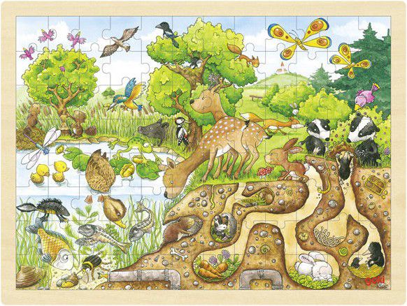 Goki Puzzle Natura (GOKI-57582)