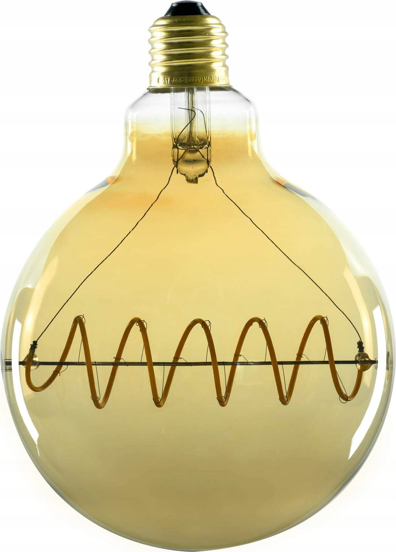 Segula Segula LED Bridge Globe 125 Curved Plus gold E27 6,5W 1900K