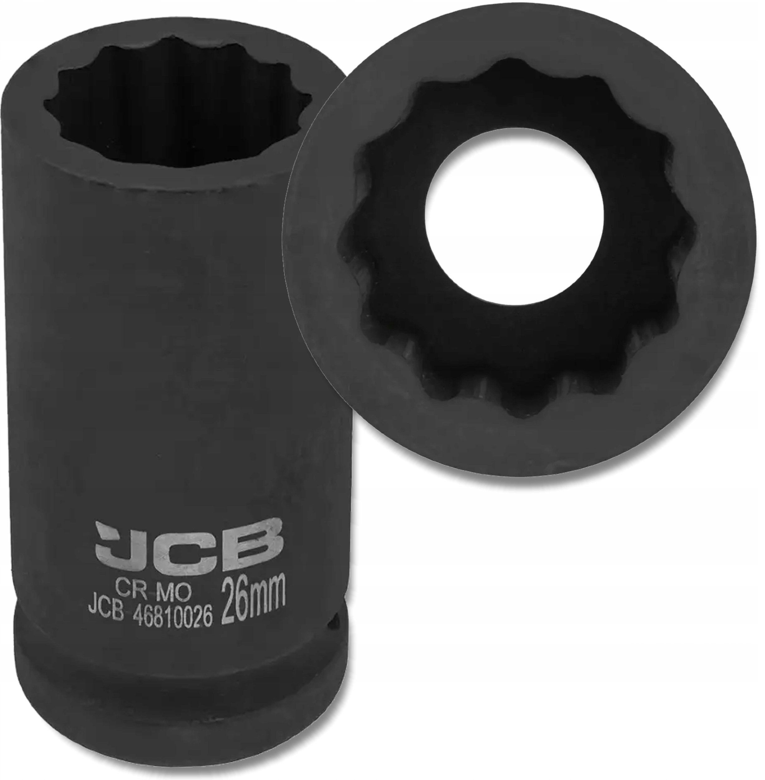 JCB Nasadka udarowa głęboka 3/4" 26mm (12-kątna)