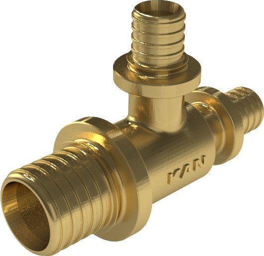 KAN-therm Trójnik mosiężny UltraLine-20/25/20