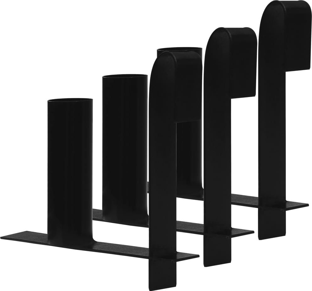 vidaXL Dyspensery do taśmy ogrodzeniowej, 3 szt., stalowe