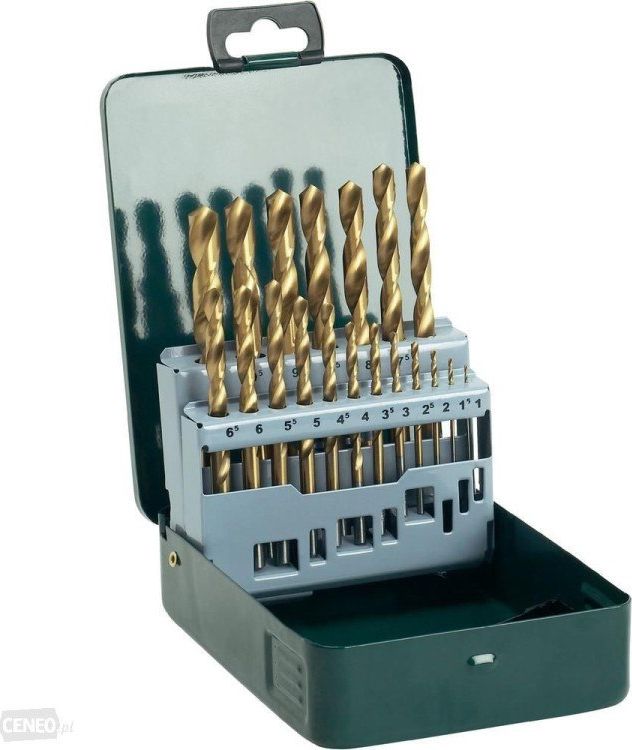Wiertło Bosch ZESTAW WIERTEŁ DO METALU HSS-TIN 19 SZT. 1-10MM