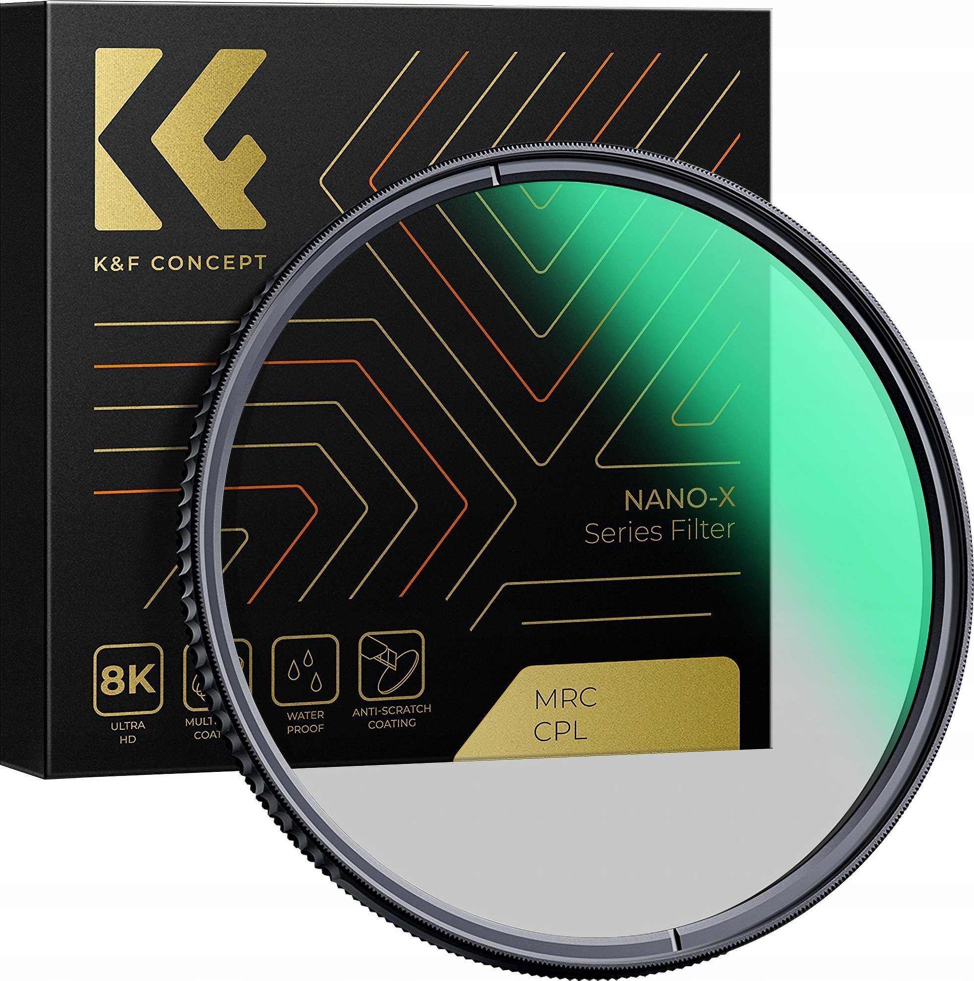 Filtr Kf Filtr Polaryzacyjny Cpl K&f Concept Nano-x Ultra-low Reflection 95mm 95 Mm / Kf01.2483