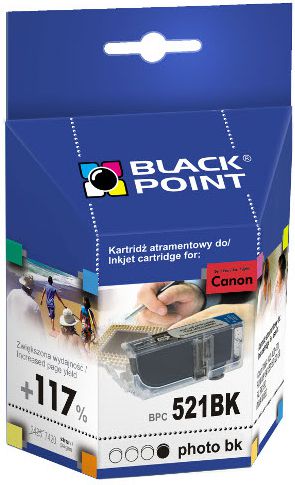 Tusz Black Point tusz BPC 521 BK / CLI-521BK (black)